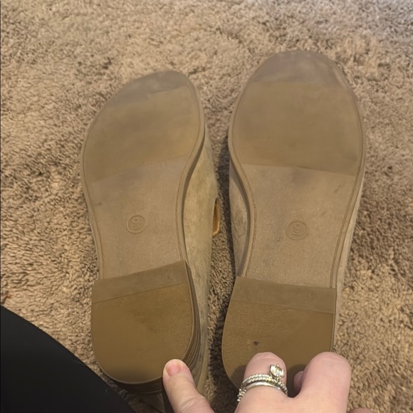 Beige Slip-On Loafers - Picture 2 of 3